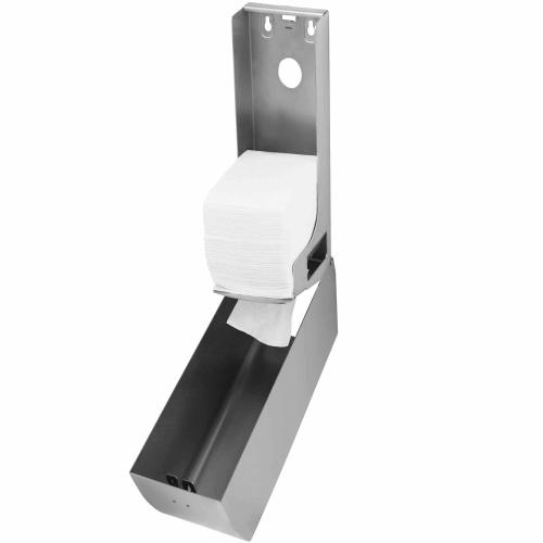 AIR-WOLF | WC-Papierspender für 750 Blatt Edelstahl blau-grün (60-411)