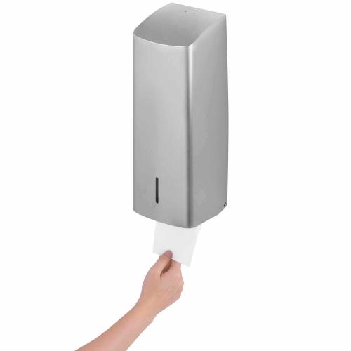 AIR-WOLF | WC-Papierspender für 750 Blatt Edelstahl messing (60-412)