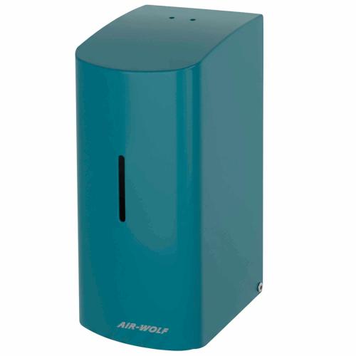 AIR-WOLF | WC-Sitzreiniger Alpha mit Sensor Edelstahl blau-grün (60-426)