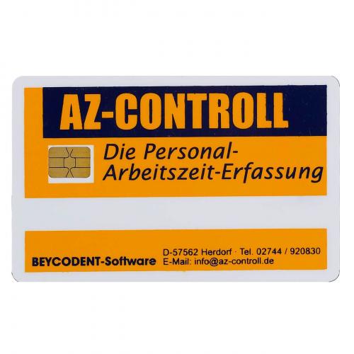 AZ-Controll | Chipkarte für eGK-Lesegerät der KV oder KZV