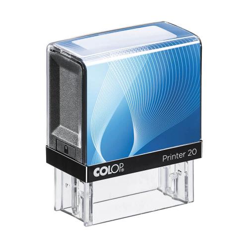 COLOP Printer 20 Praxisstempel schwarz-blau (4-zeilig)