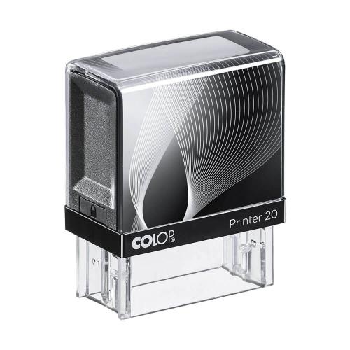 COLOP Printer 20 Praxisstempel schwarz-schwarz (4-zeilig)