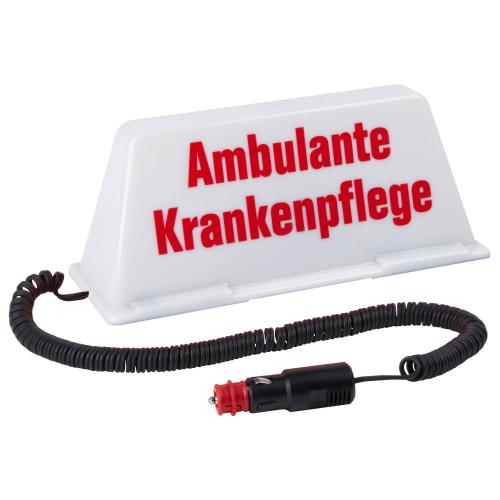 Dachschild "Ambulante Krankenpflege"