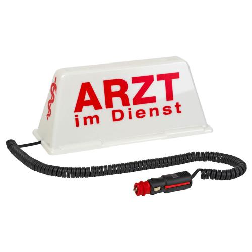 Dachschild "Arzt im Dienst"