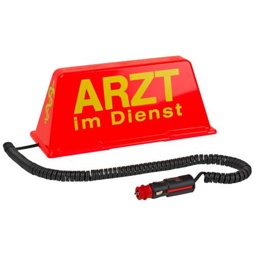 Dachschild "Arzt im Dienst"