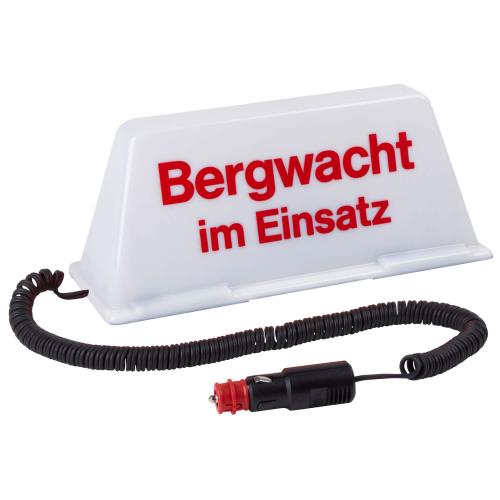 Dachschild "Bergwacht im Einsatz"