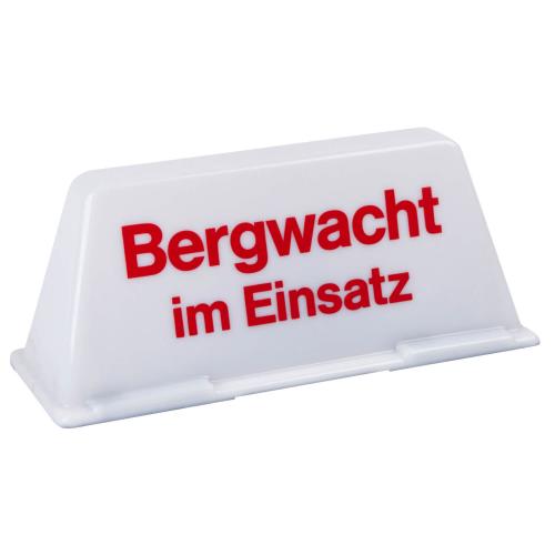 Dachschild "Bergwacht im Einsatz"