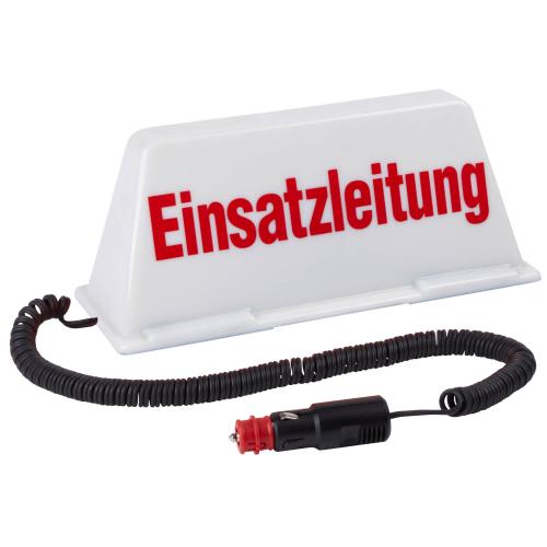 Dachschild "Einsatzleitung"