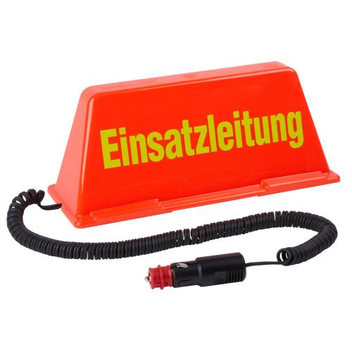 Dachschild "Einsatzleitung"