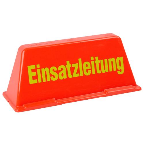 Dachschild "Einsatzleitung"