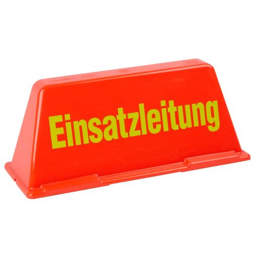 Dachschild "Einsatzleitung"