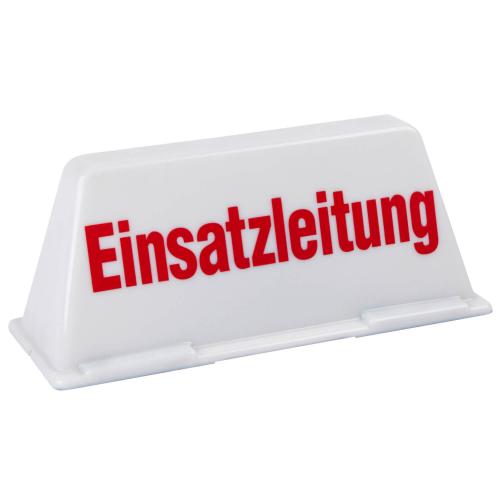 Dachschild "Einsatzleitung"