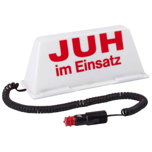 Dachschild "JUH im Einsatz"