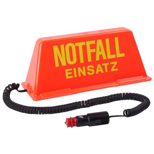 Dachschild "Notfall Einsatz"