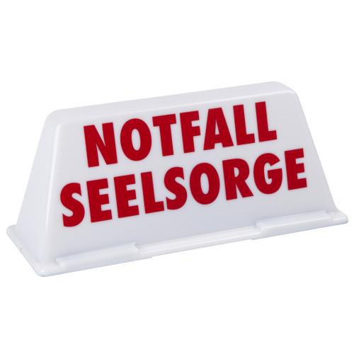 Dachschild "Notfall Seelsorge"