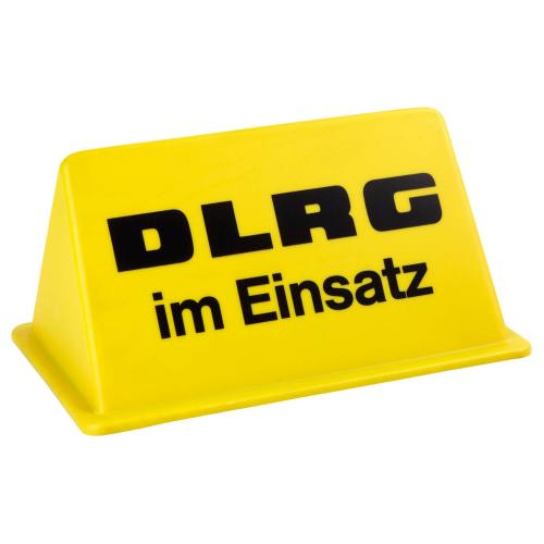 Dachschild "DLRG im Einsatz"