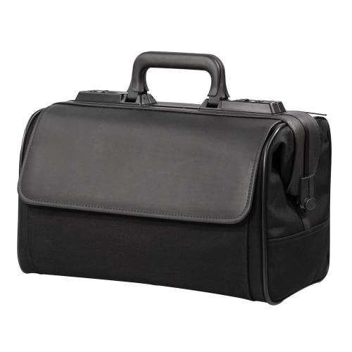 DÜRASOL Arzttasche RUSTICANA Classic Kleinformat 2 Vortaschen (schwarz)