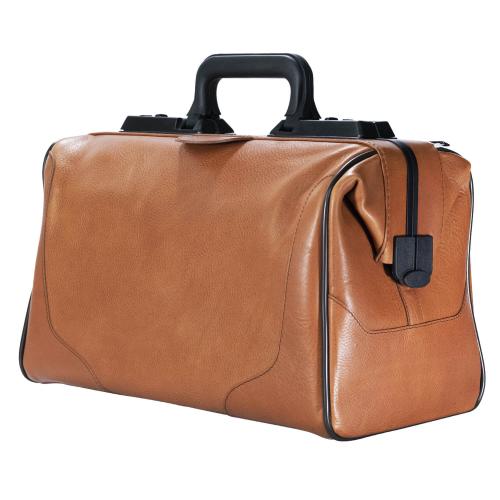 DÜRASOL Arzttasche RUSTICANA Classic Kleinformat 1 Vortasche (hellbraun)