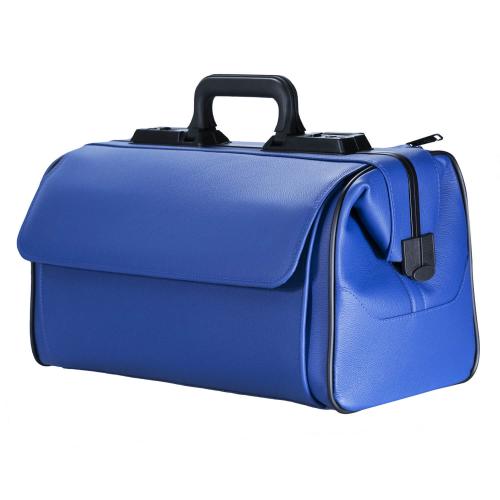 DÜRASOL Arzttasche RUSTICANA Modern Großformat 2 Vortaschen (blau)
