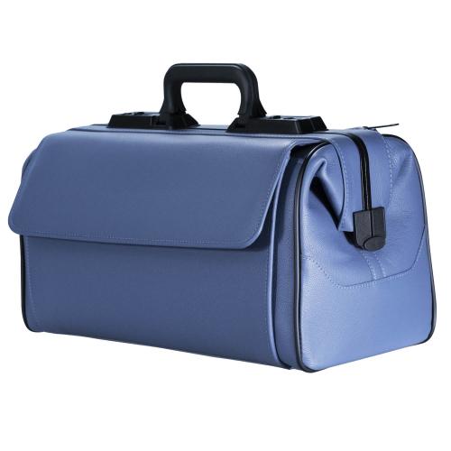 DÜRASOL Arzttasche RUSTICANA Modern Großformat 2 Vortaschen (blaugrau)