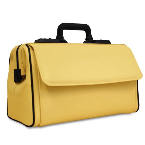 DÜRASOL Arzttasche RUSTICANA Modern Großformat 2 Vortaschen (gelb)