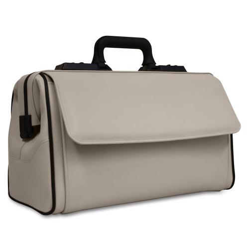 DÜRASOL Arzttasche RUSTICANA Modern Großformat 2 Vortaschen (schlamm)