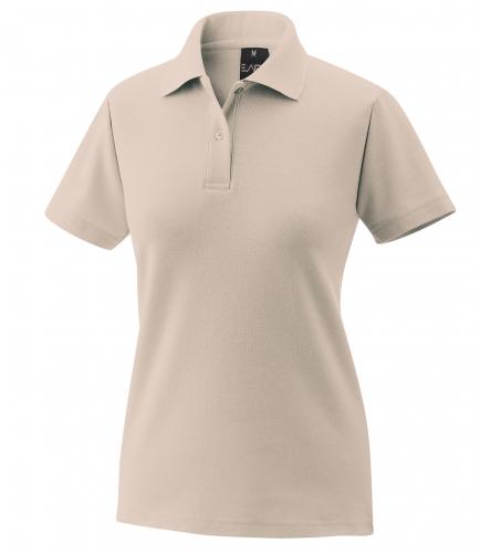EXNER Damen-Polo-Shirt 65% Baumwolle sand
