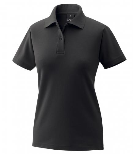 EXNER Damen-Polo-Shirt 65% Baumwolle schwarz