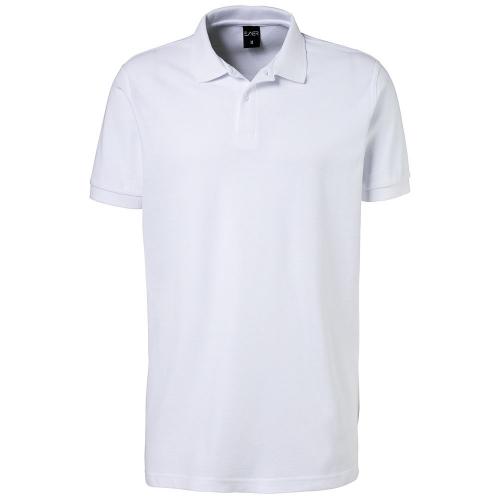 EXNER Polo Shirt weiß 100% Baumwolle