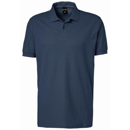 EXNER Polo Shirt navy blau 100% Baumwolle