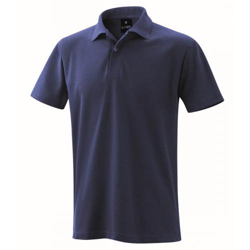 EXNER Polo Shirt navy blau 65% Baumwolle