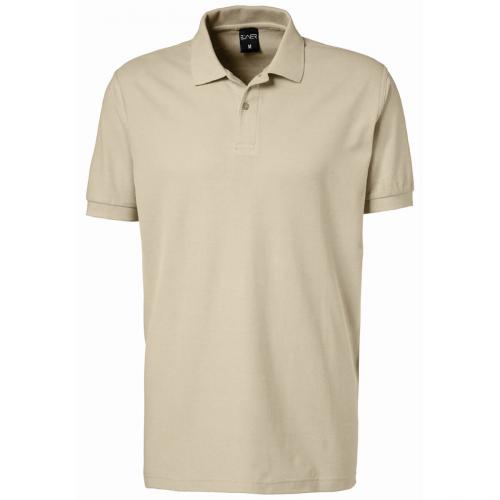 EXNER Polo Shirt sand 100% Baumwolle