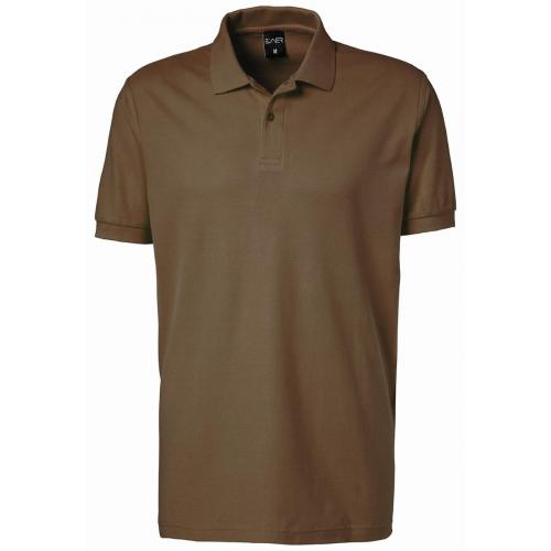 EXNER Polo Shirt toffee 100% Baumwolle