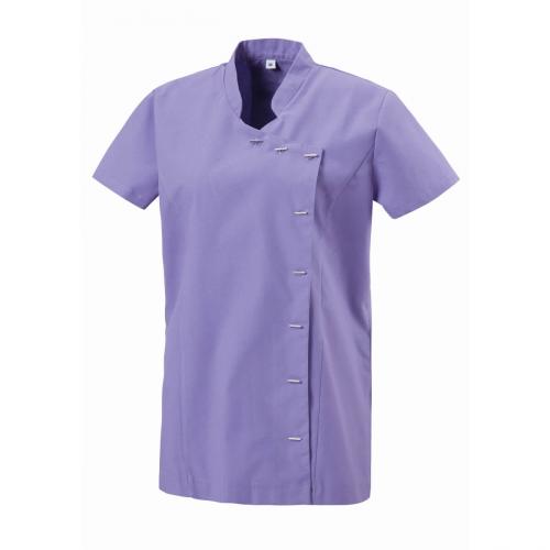 EXNER Damen Tunika Jacke ohne Paspel (purple)