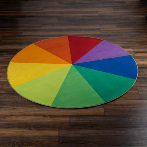 ERZI | Teppich Farbkreis 180cm (51177)