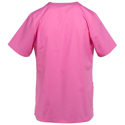EXNER | Damen Kasack Halbarm 50% Baumwolle hotpink (2407543)