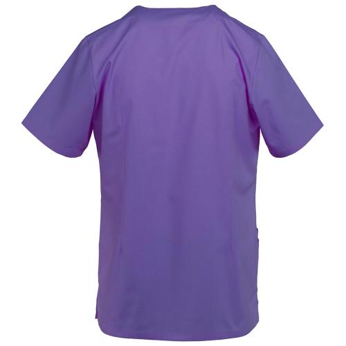 EXNER | Damen Kasack Halbarm 50% Baumwolle purple (2407533)