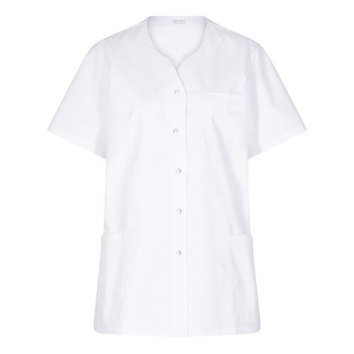 EXNER | Damen Kasack Halbarm 50% Baumwolle weiß (2407510)