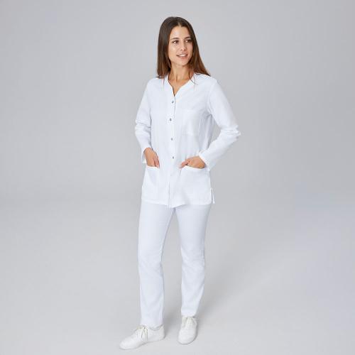 EXNER | Damen Kasack 50% Baumwolle weiß (2417510)