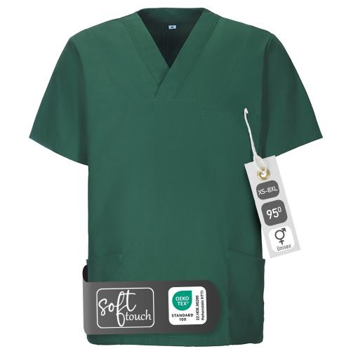 EXNER Schlupfkasack unisex flaschengrün XS bis 8XL