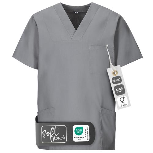 EXNER Schlupfkasack unisex graphit XS bis 8XL