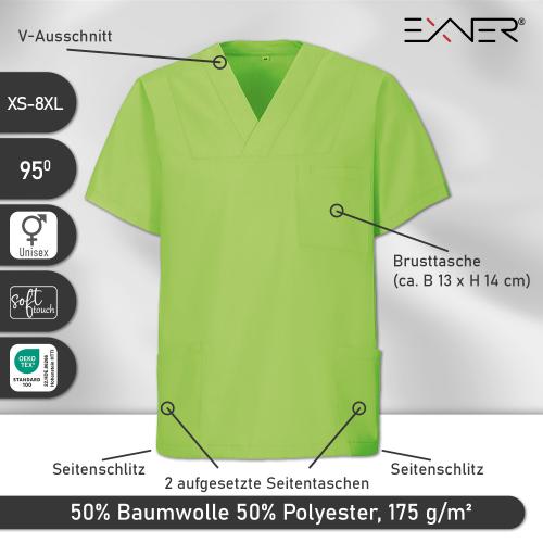 Preview: EXNER | Schlupfkasack unisex lemongreen (2737579)