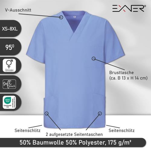 Preview: EXNER | Schlupfkasack unisex lightblue (2737534)