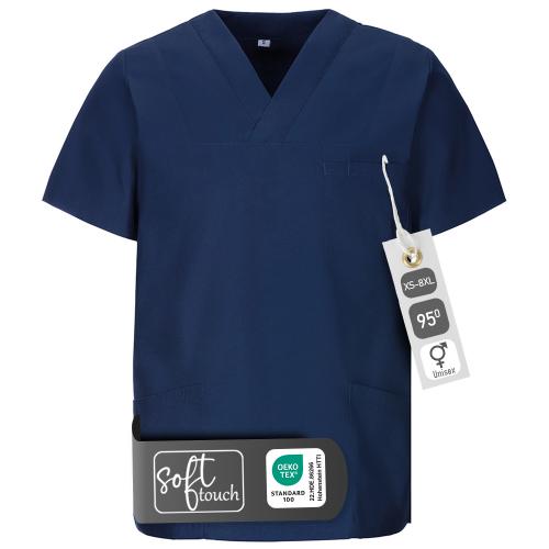 EXNER Schlupfkasack unisex navyblau XS bis 8XL