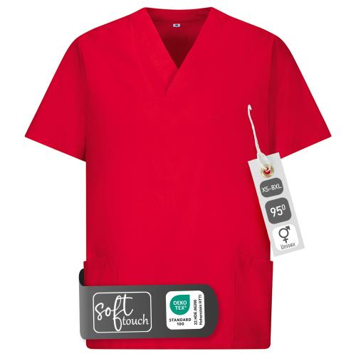 EXNER Schlupfkasack unisex rot XS bis 8XL