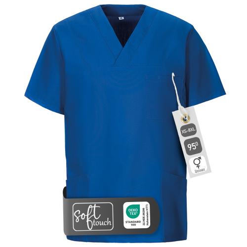 EXNER Schlupfkasack unisex royalblau XS bis 8XL
