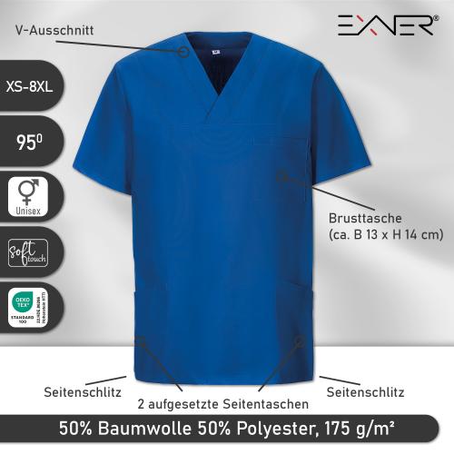 Preview: EXNER | Schlupfkasack unisex royalblau (2737530)