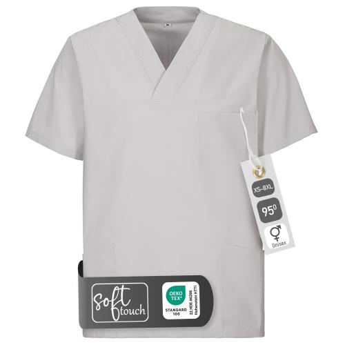 EXNER Schlupfkasack unisex silbergrau XS bis 8XL