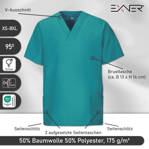 Preview: EXNER | Schlupfkasack unisex teal (2737535)