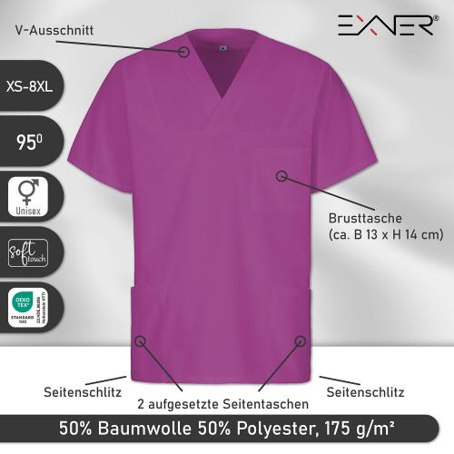 EXNER | Schlupfkasack unisex violett (2737551)